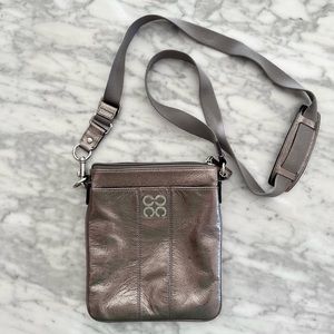 Coach Cross-Body Purse (silver)
